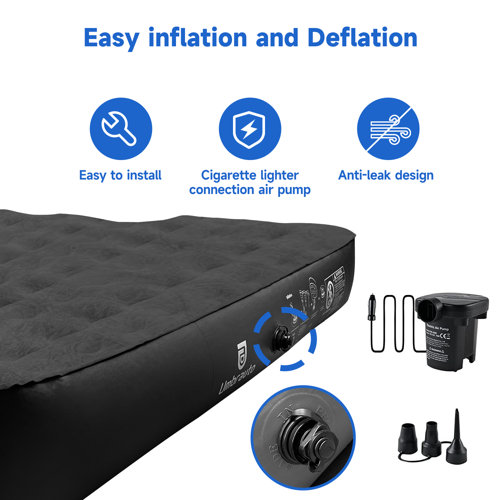 Alwyn Home Jipson Truck Bed Inflatable Air Mattress 6.06.5 ft for Full